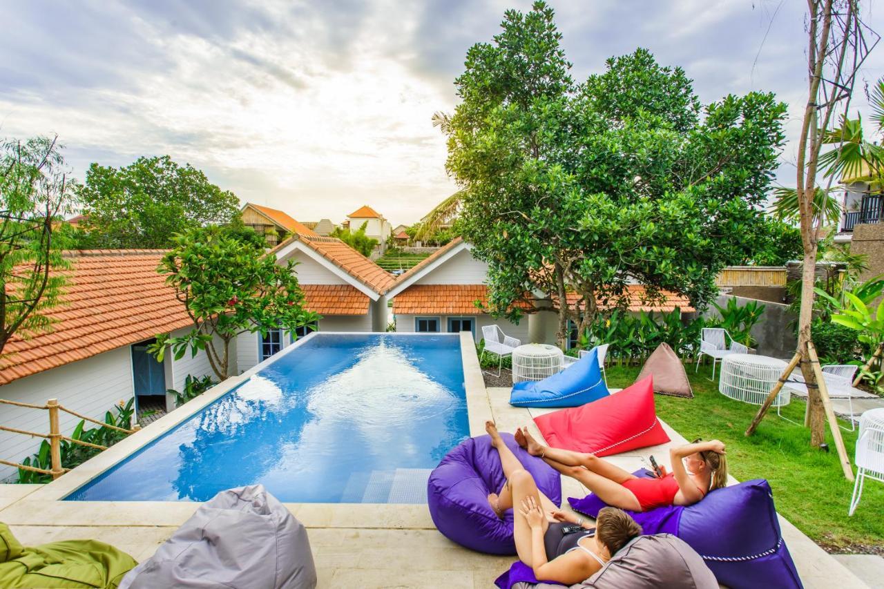 Angels Boutique Hostel Canggu Eksteriør bilde